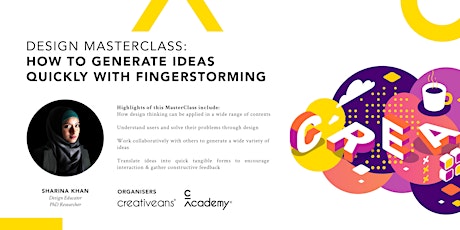 Design MasterClass: How to Generate Ideas Quickly with FingerStorming primary image