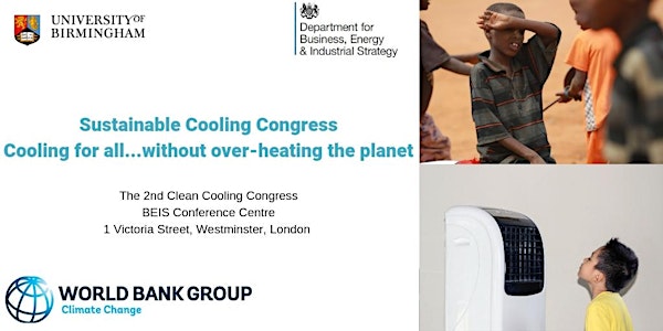 Sustainable Cooling Congress - Cooling for all...without over-heating the p...