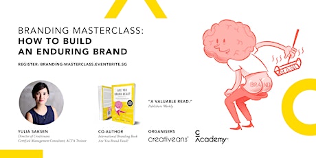 Branding MasterClass: How to Build an Enduring Brand primary image