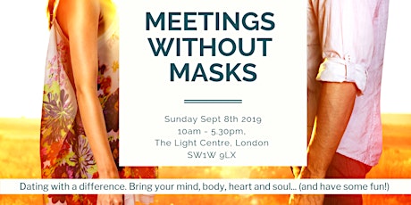 Meetings Without Masks (London) Sept 8 2019. Created by Jan Day. Led by Nicola Foster primary image