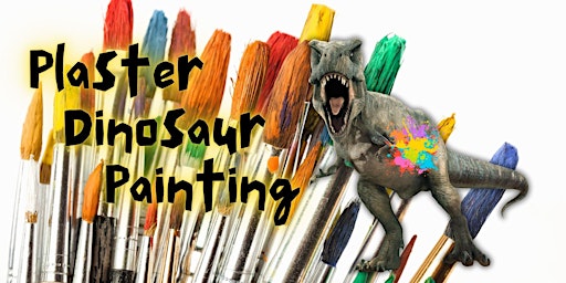 Dinosaur Plaster Painting in the Library - Evanston Gardens primary image