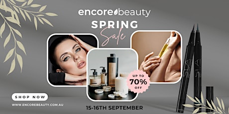 Image principale de Encore Beauty Spring Sale