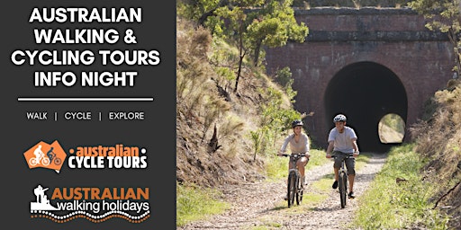 Primaire afbeelding van Active Australia: Top Walking & Cycling Trips - Sydney Info Night