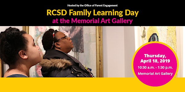 Family Learning Program at the Memorial Art Gallery