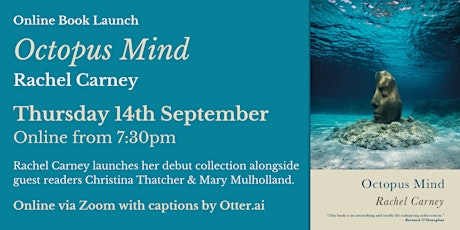 Online Book Launch: ‘Octopus Mind’ by Rachel Carney primary image