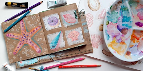 Sustainable Sketchbooks: Ocean Edition with Watercolour  and  Mixed Media primary image