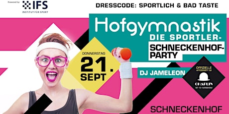 Hofgymnastik -die Sportler-Schneckenhofparty primary image