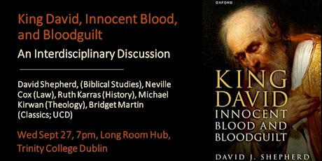 King David, Innocent Blood, and Bloodguilt: An Interdisciplinary Discussion primary image