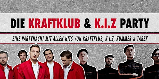 Kraftklub & K.I.Z - Party • Fr, 25.10.24 • Kulturzentrum Faust Hannover primary image