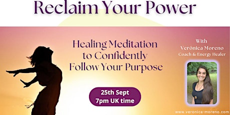 FREE Healing Meditation to Confidently Follow Your Purpose primary image