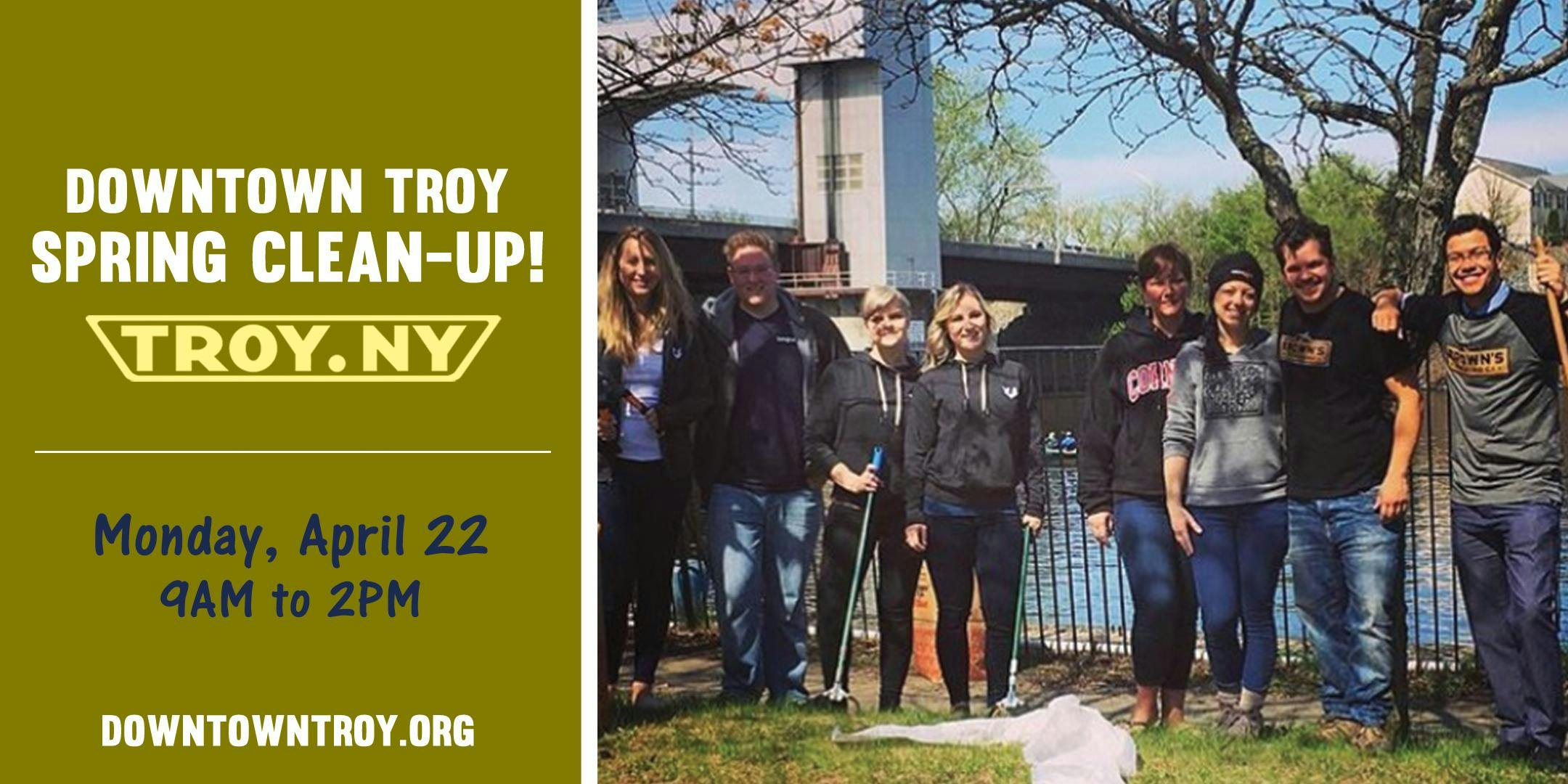 2019 Downtown Troy Spring Clean-Up!