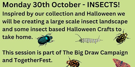 Primaire afbeelding van Museum of Hartlepool - Halloween Insects - 11am session