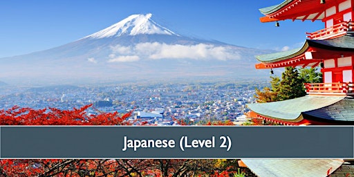 Japanese Level 2B - April 2024 primary image