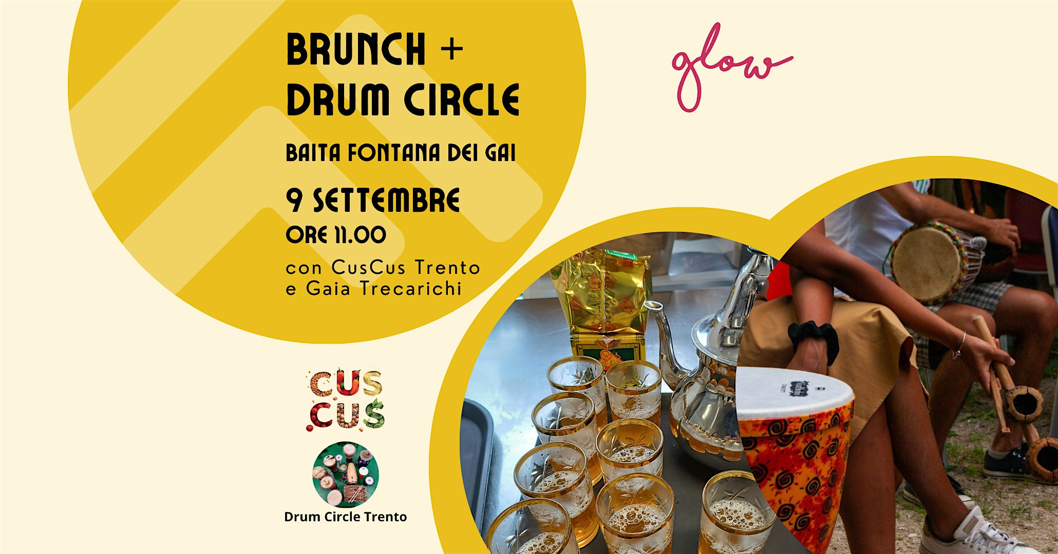 Brunch CusCus + Drum Circle
