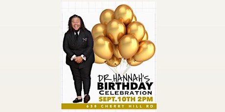 Primaire afbeelding van BIRTHDAY CELEBRATION FOR DR. AARON HANNAH