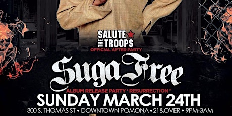 SUGA FREE OFFICAL Concert After Party & Album Release Party primary image