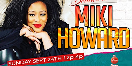 MIKI HOWARD SEPT 24TH, KOD'S Sunday Brunch, $10 unlimited buffet primary image