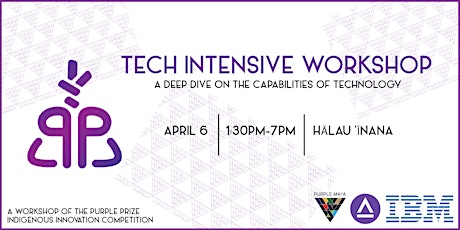 Tech Intensive Workshop | Workshop #5 of the Purple Prize