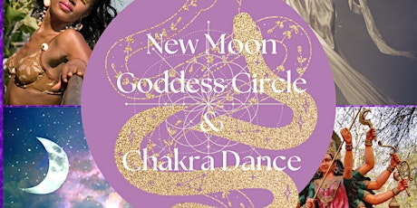 Image principale de New Moon Goddess Circle & Chakra Dance Journey