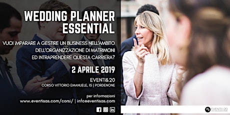 WEDDING PLANNER ESSENTIAL:  La gestione del cliente primary image