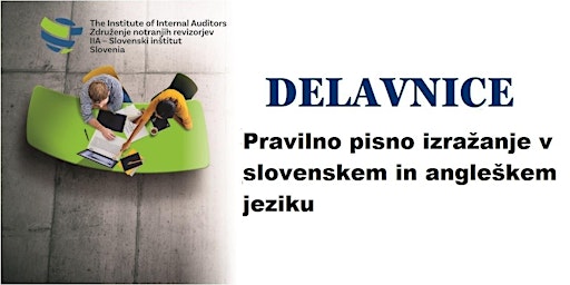 Delavnica: Pravilno pisno izražanje v slovenskem in angleškem jeziku primary image