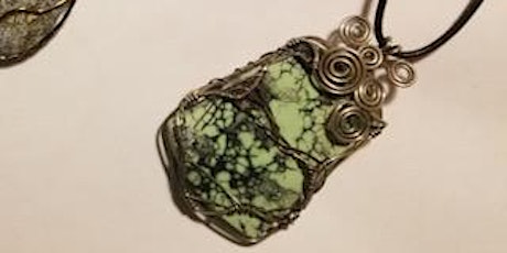 Wire-wrapped Pendant with Thomasin Alyxander