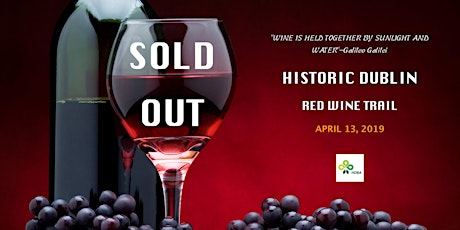 Imagen principal de Historic Dublin- 2019  Red Wine Trail