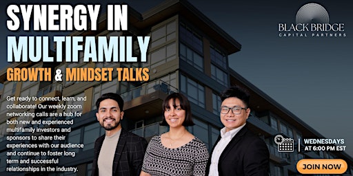 Hauptbild für Synergy In Multifamily: Growth & Mindset Talks