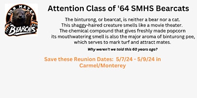 Primaire afbeelding van Class of '64 SMHS Reunion
