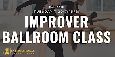 Imagen principal de [MAY] Adult Improver Dance Classes!