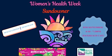Women's Health Week Sundowner - Spotlight on Lifestyle Medicine primary image