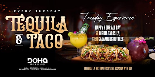 Imagem principal de Best Tequila and Taco Tuesday in Long Island City, Queens, NYC