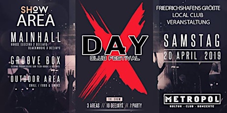 DAY - X Festival - Club Metropol primary image
