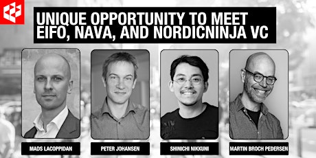 Unique opportunity to meet EIFO, NAVA, and NordicNinja VC  primärbild