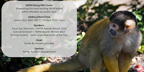 IWFM Rising FMs - Showcasing the best talent within FacMan @ London Zoo primary image