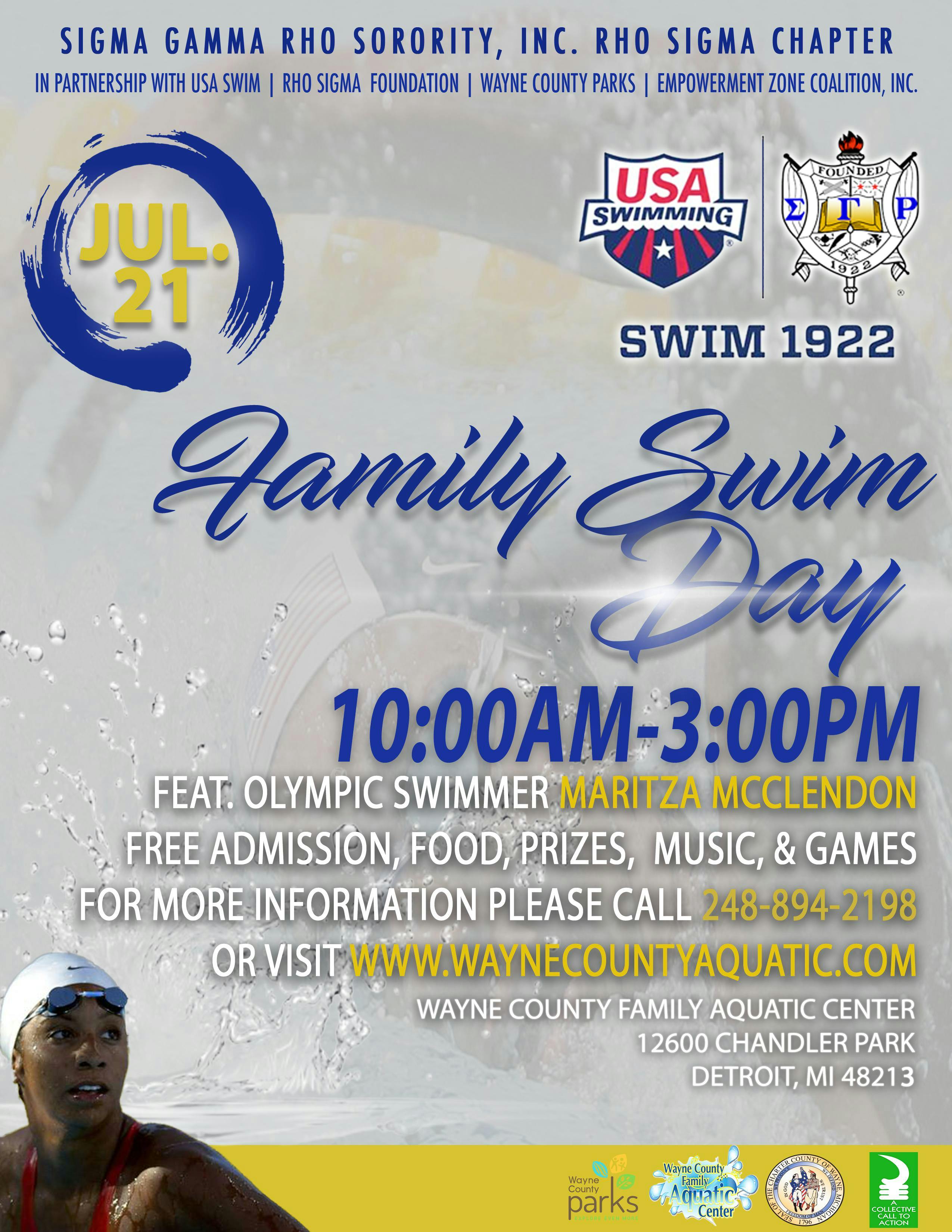Swim 1922 - Family Swim Day