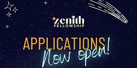 Info Sessions: Becoming a Zenith Fellow 2024 primary image