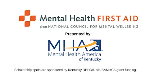 CANCELLED: October 30 Virtual Adult Mental Health First Aid primary image