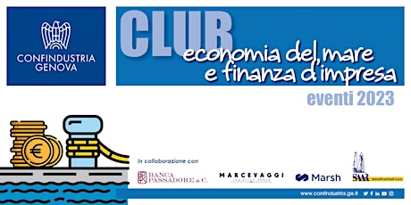 Immagine principale di Club economia del mare e finanza d'impresa 