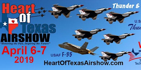 Heart Of Texas Airshow - April 6-7, 2019 SATURDAY Tickets primary image