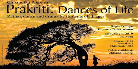 Primaire afbeelding van Prakriti: The Dance of of Life, Chhandika's Student Show 