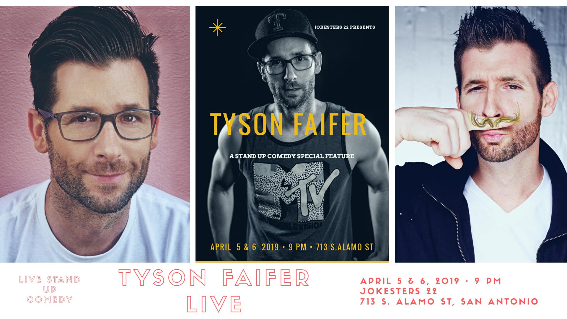 Tyson Faifer LIVE at Jokesters 22 : A Stand Up Comedy Special Feature