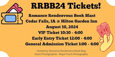 Hauptbild für 2024  Romance Rendezvous Book Blast Tickets