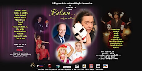 Imagen principal de Believe...and you will see " Magic Gala Show"