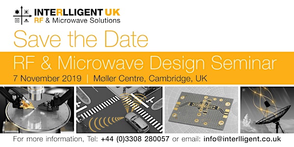 Interlligent UK's 2019 RF & Microwave Design Seminar