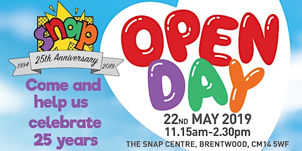 SNAP's 25th Anniversary Open Day 2019