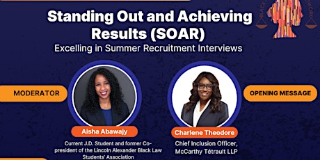 Standing Out and Achieving Results (SOAR) primary image
