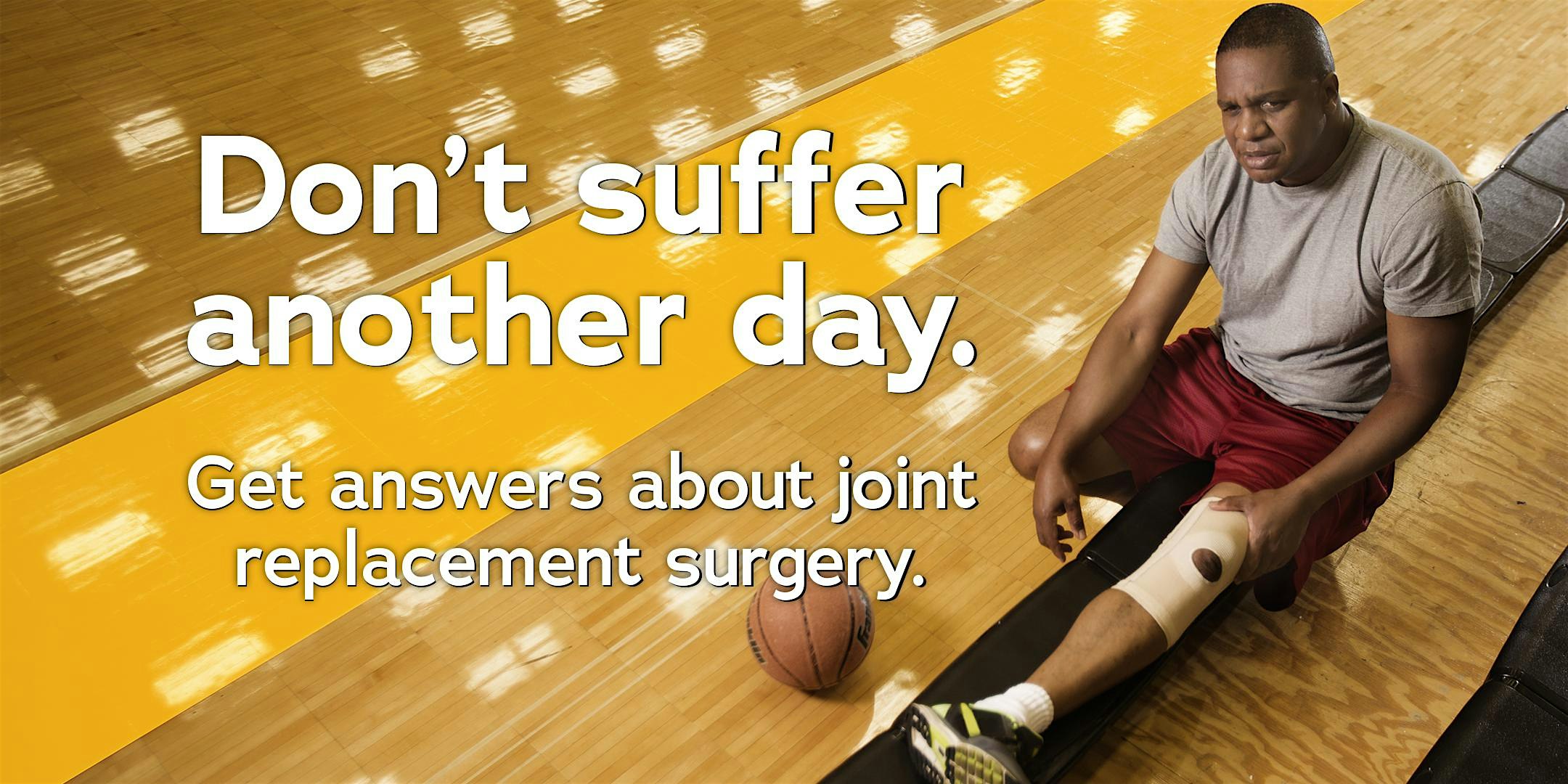 Free Knee Replacement, Shoulder, and Hand Surgery Seminar - June 11