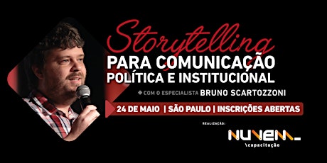 Imagem principal do evento Storytelling para Comunicação Política - São Paulo (SP)