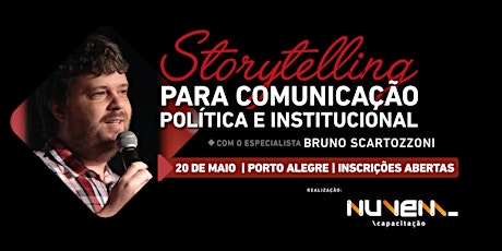 Imagem principal do evento Storytelling para Comunicação Política - Porto Alegre (RS)